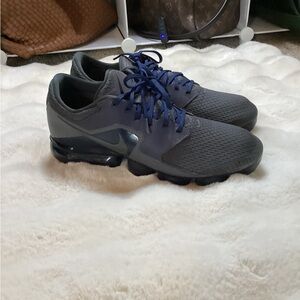 Nike Midnight Fog Vapermax Men's Gray Running Shoes 10.5
